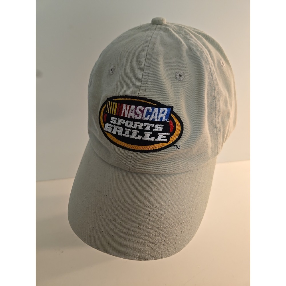 NASCAR SPORTS GRILLE Hampton VAHat Embroidered Khaki Beige NEW